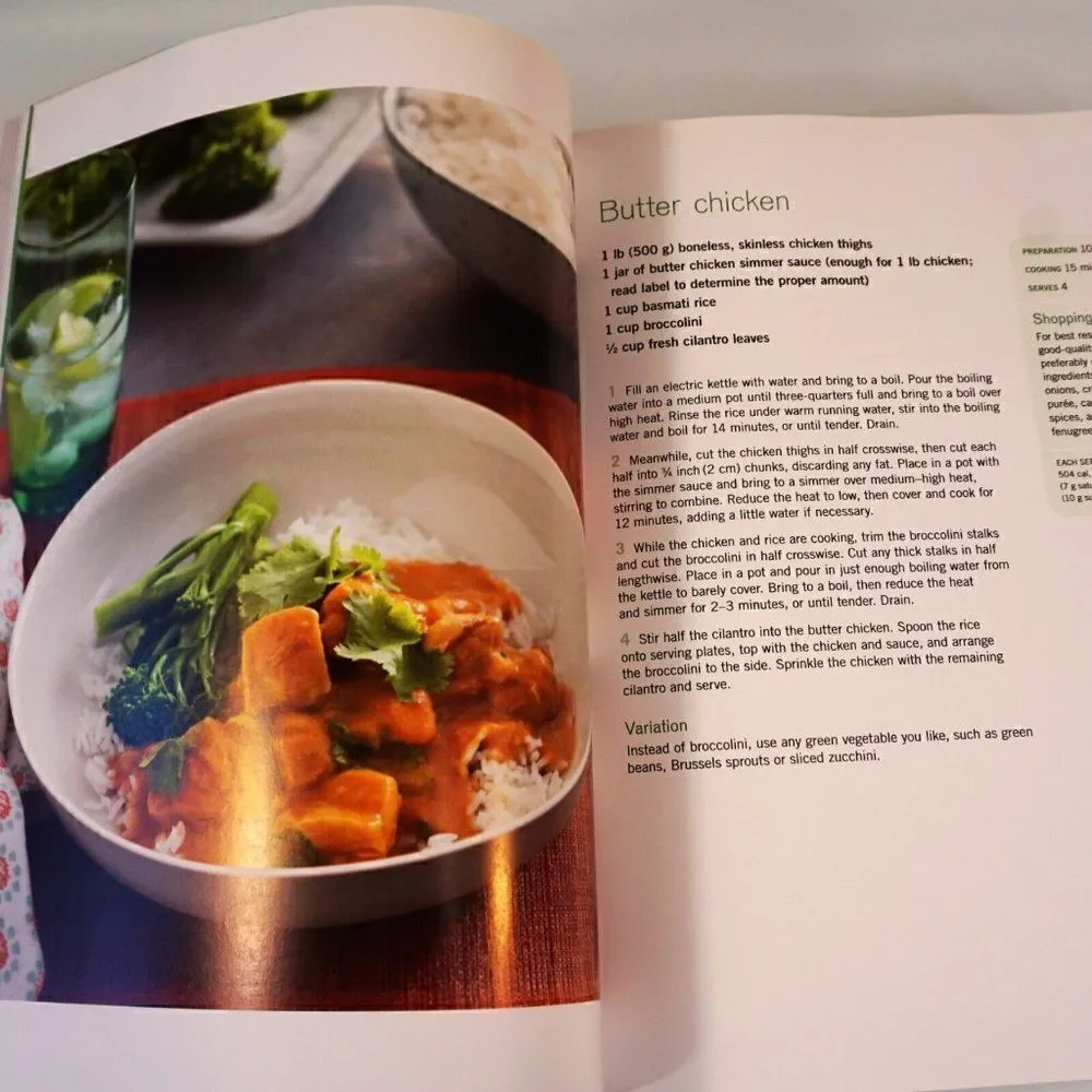Readers Digest Cookbook 5 Ingredients 10 Min Prep 15 Min Cook 2012 Paperback
